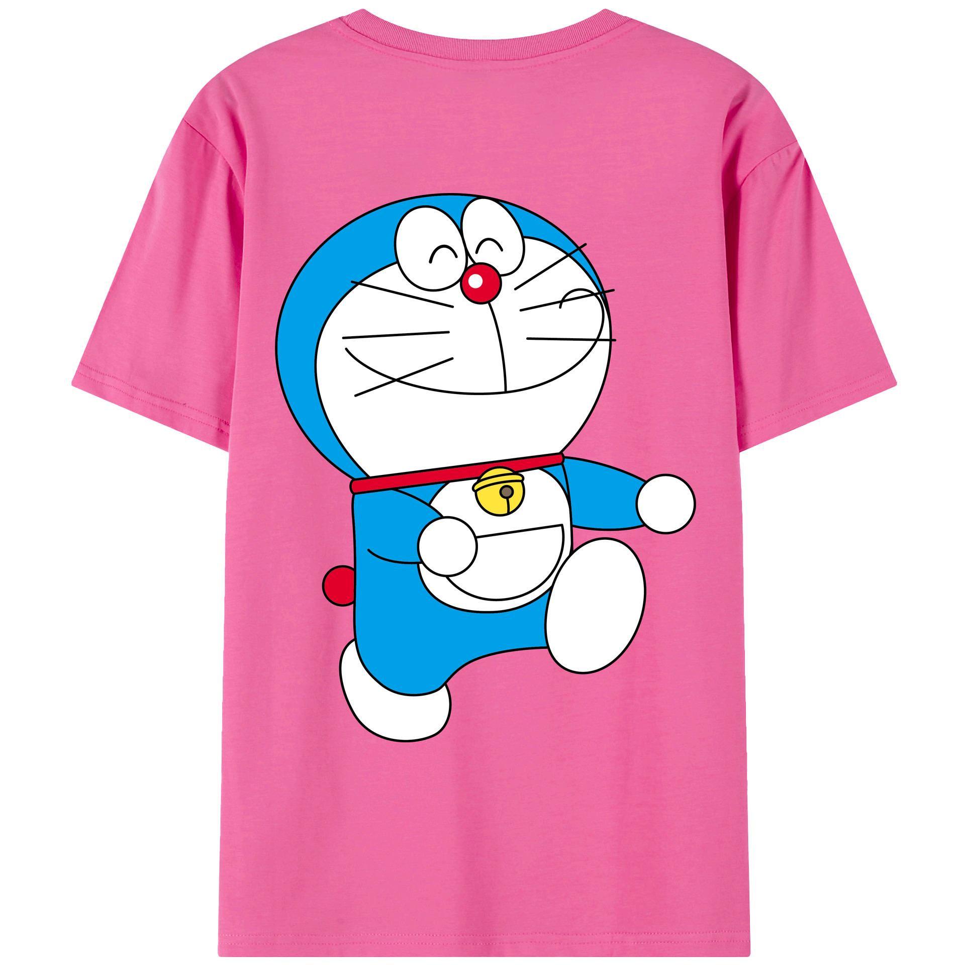 （画像用） ドラえもん Doraemon レディース半袖Tシャツ(バックプリント)